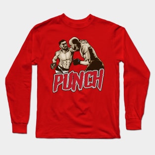 mma punch Long Sleeve T-Shirt